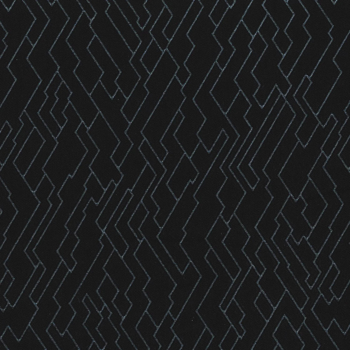 Casamance Apex fabric — Noir De Lune