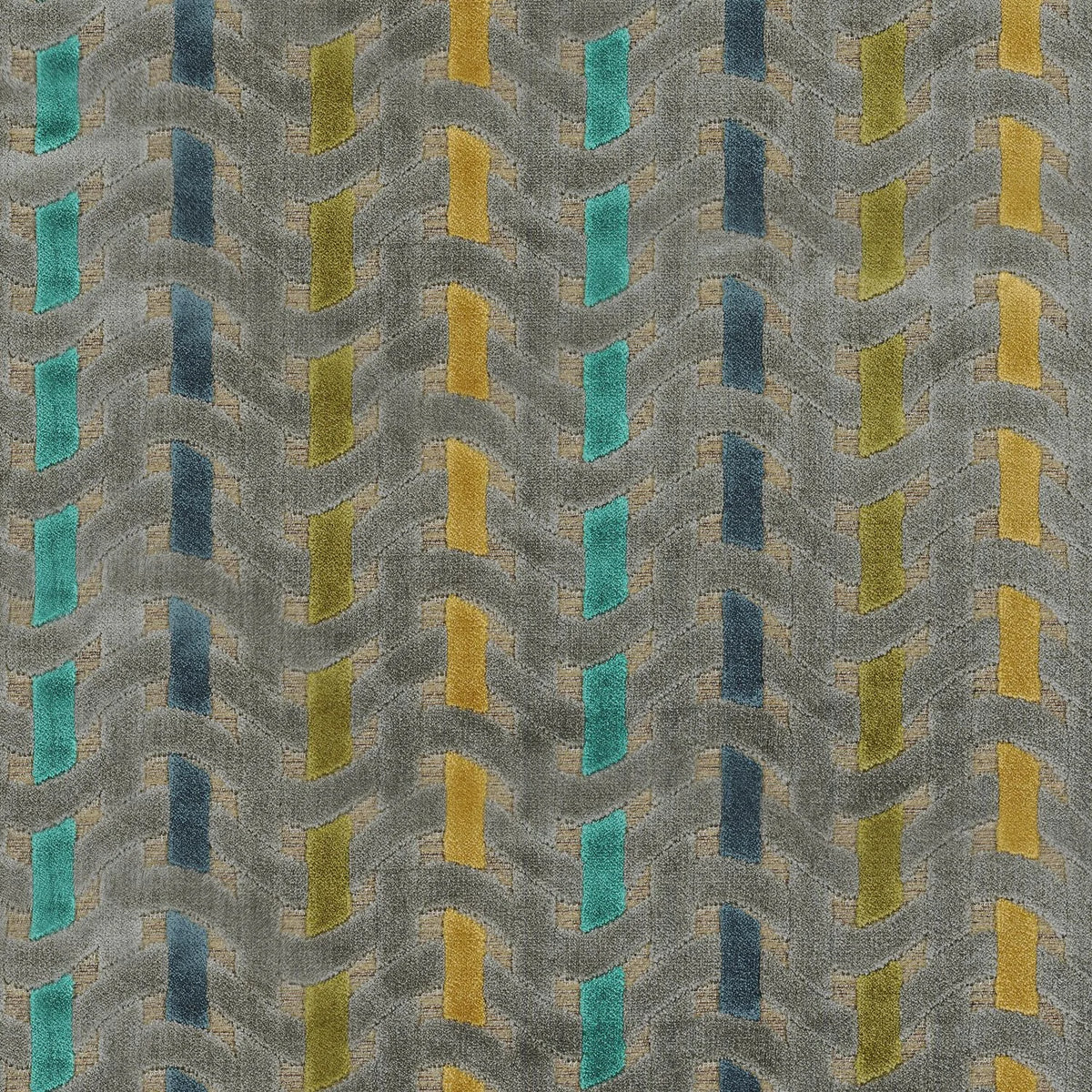 Casamance Kappa fabric — Vert De Gris