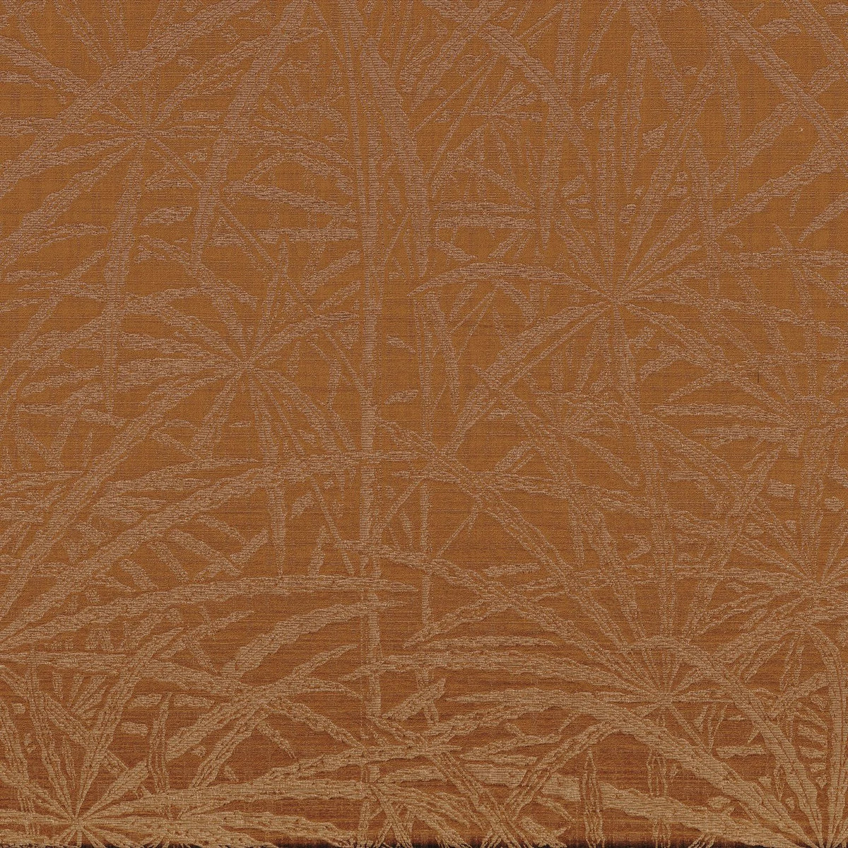 Casamance Palem fabric — Orange Brûlee