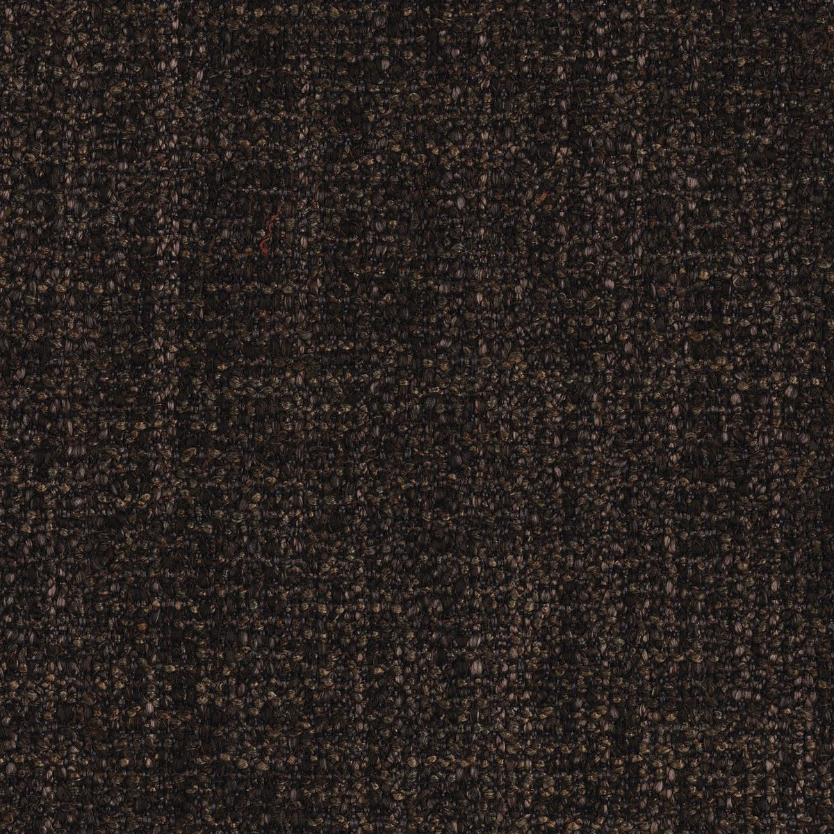 Casamance Alma fabric — Brun Chocolat