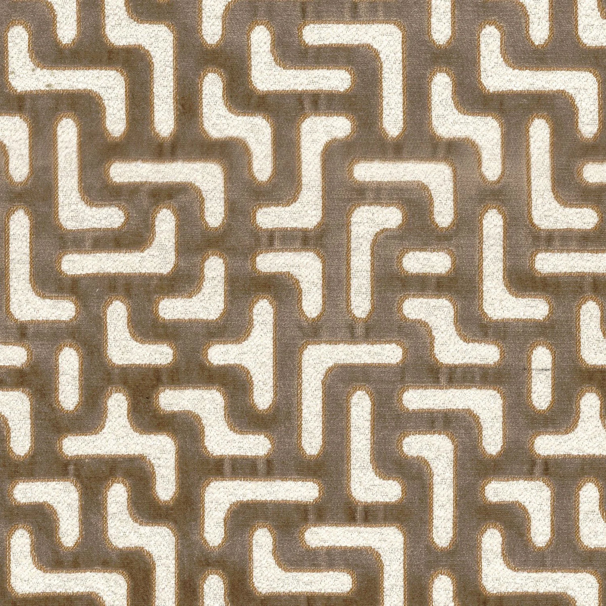 Casamance Bryce fabric — Taupe