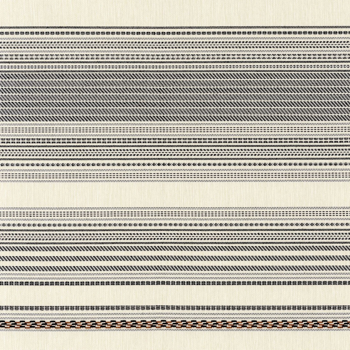 Casamance Ravello fabric — Noir