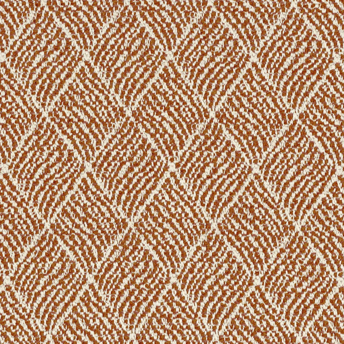 Casamance Elan fabric — Orange Brulee