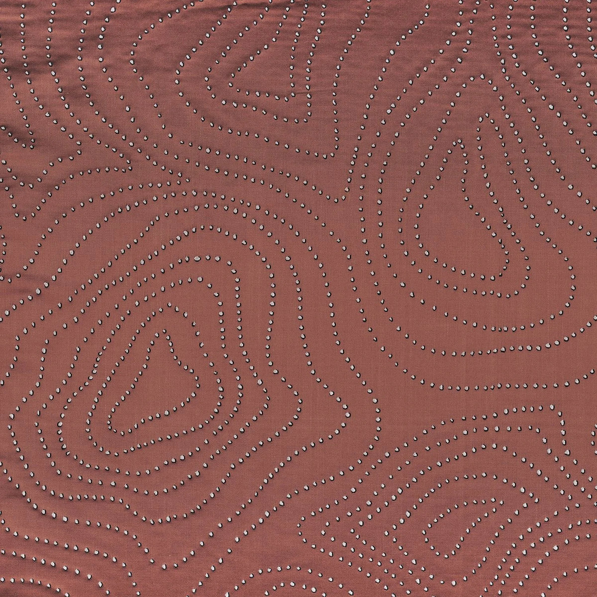 Casamance Celebrate fabric — Bois De Rose