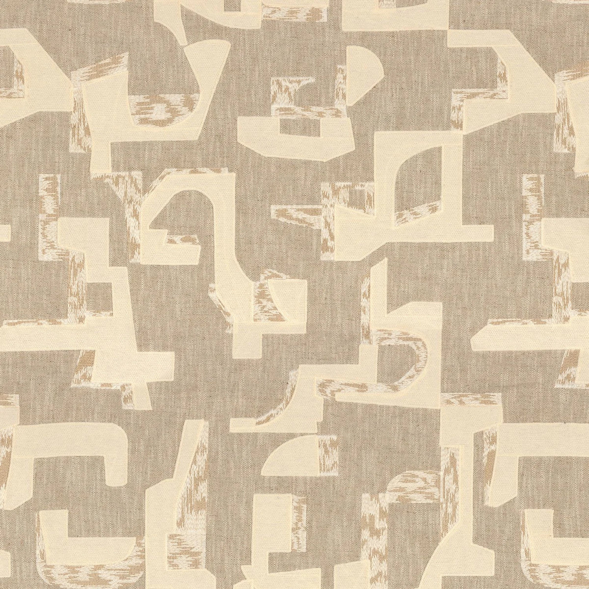 Casamance Colorado fabric — Naturel