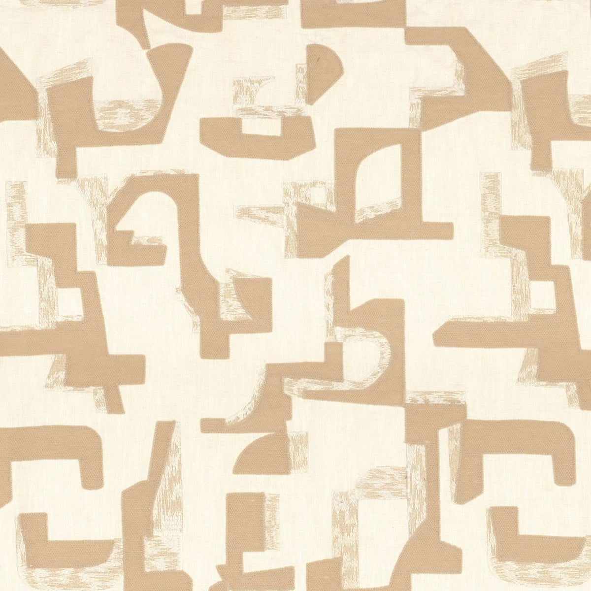 Casamance Colorado fabric — Creme