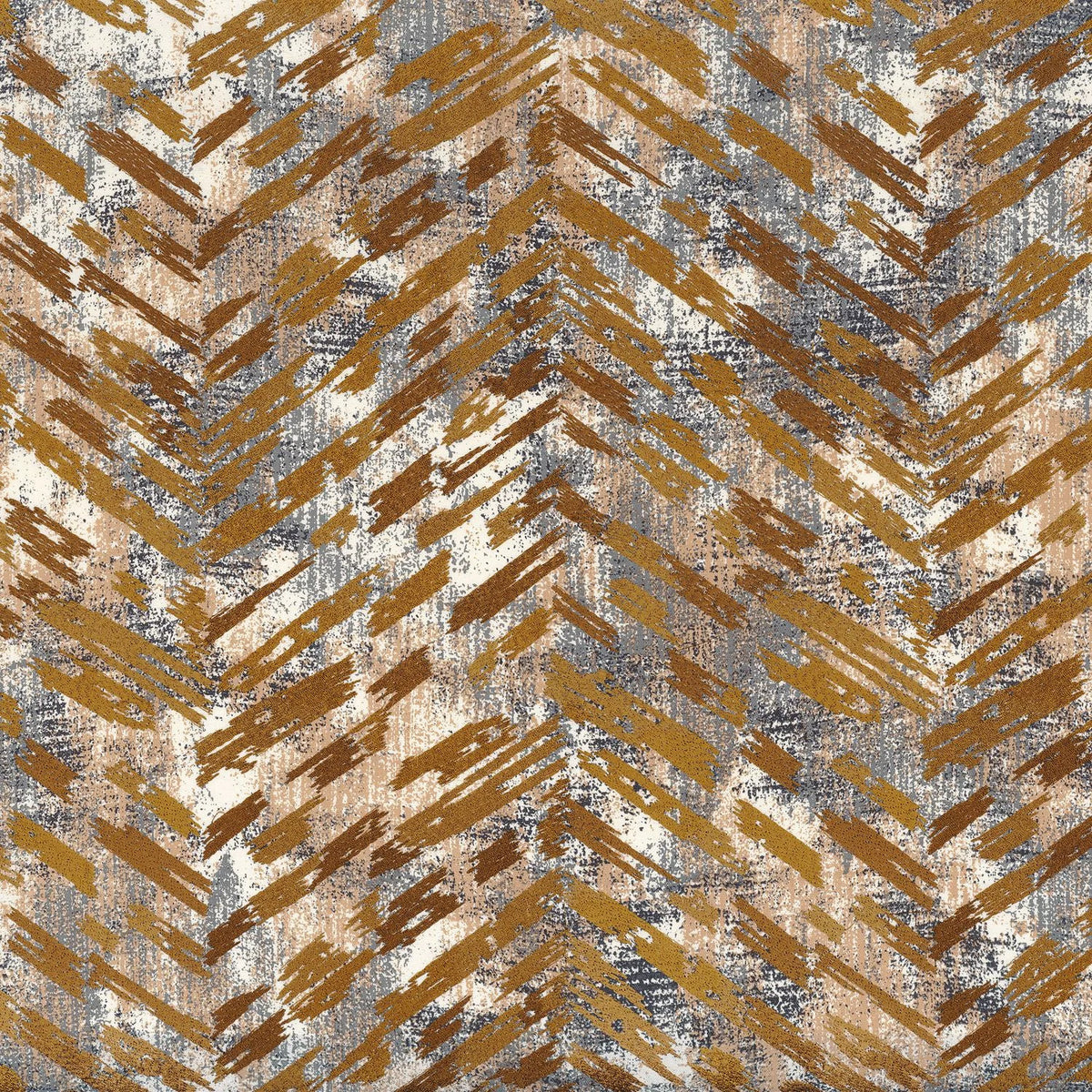 Casamance Aleas fabric — Acajou