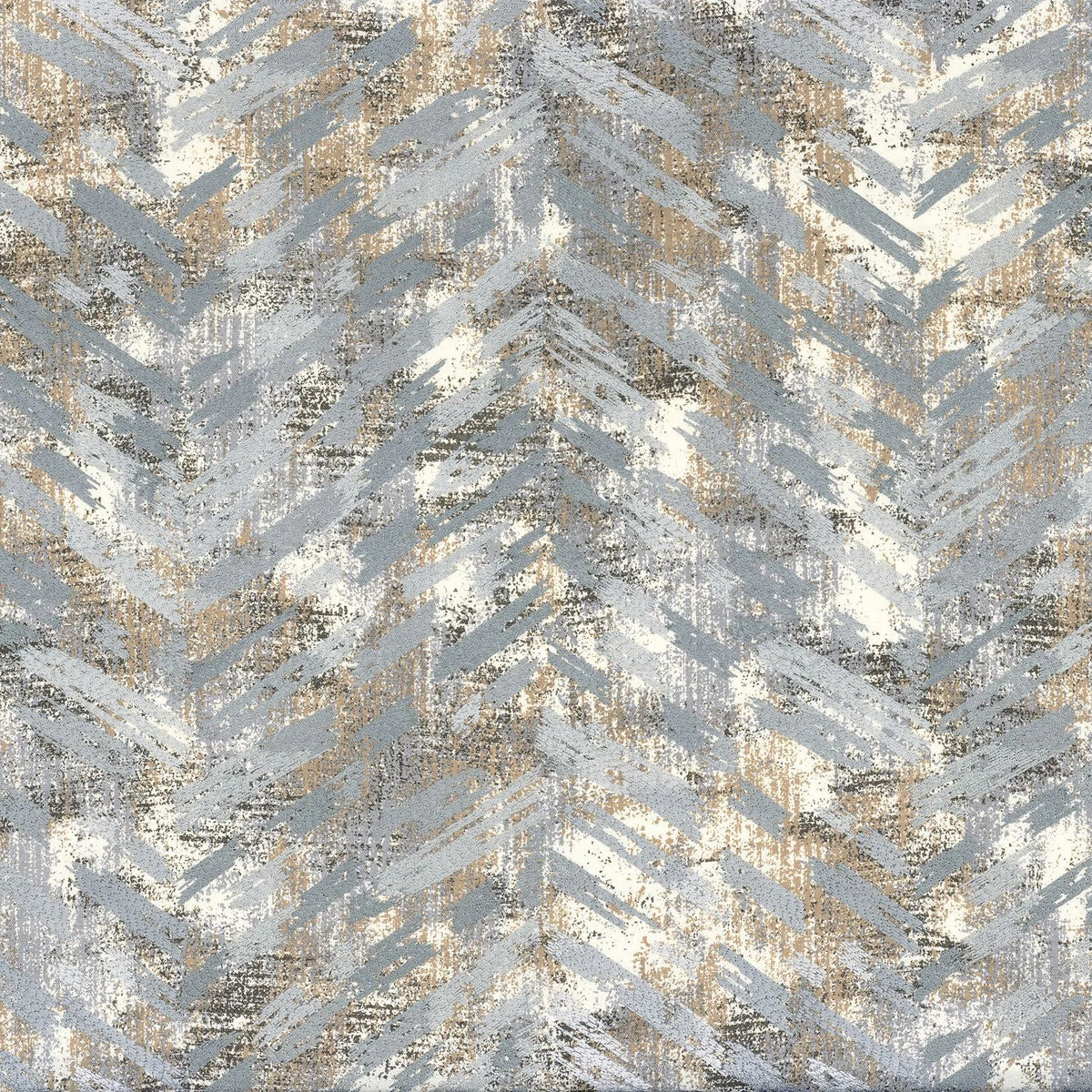 Casamance Aleas fabric — Acier