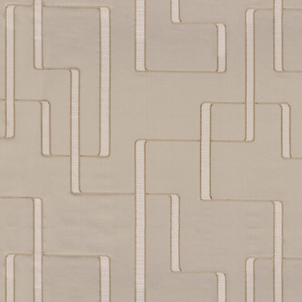 Casamance Lusio fabric — Marron Glacé