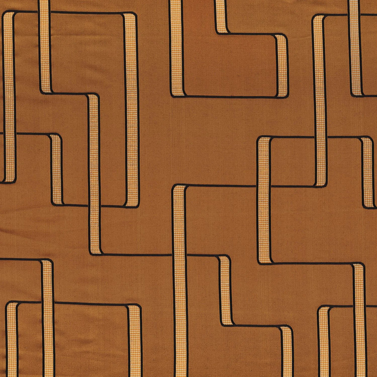 Casamance Lusio fabric — Terre De Sienne