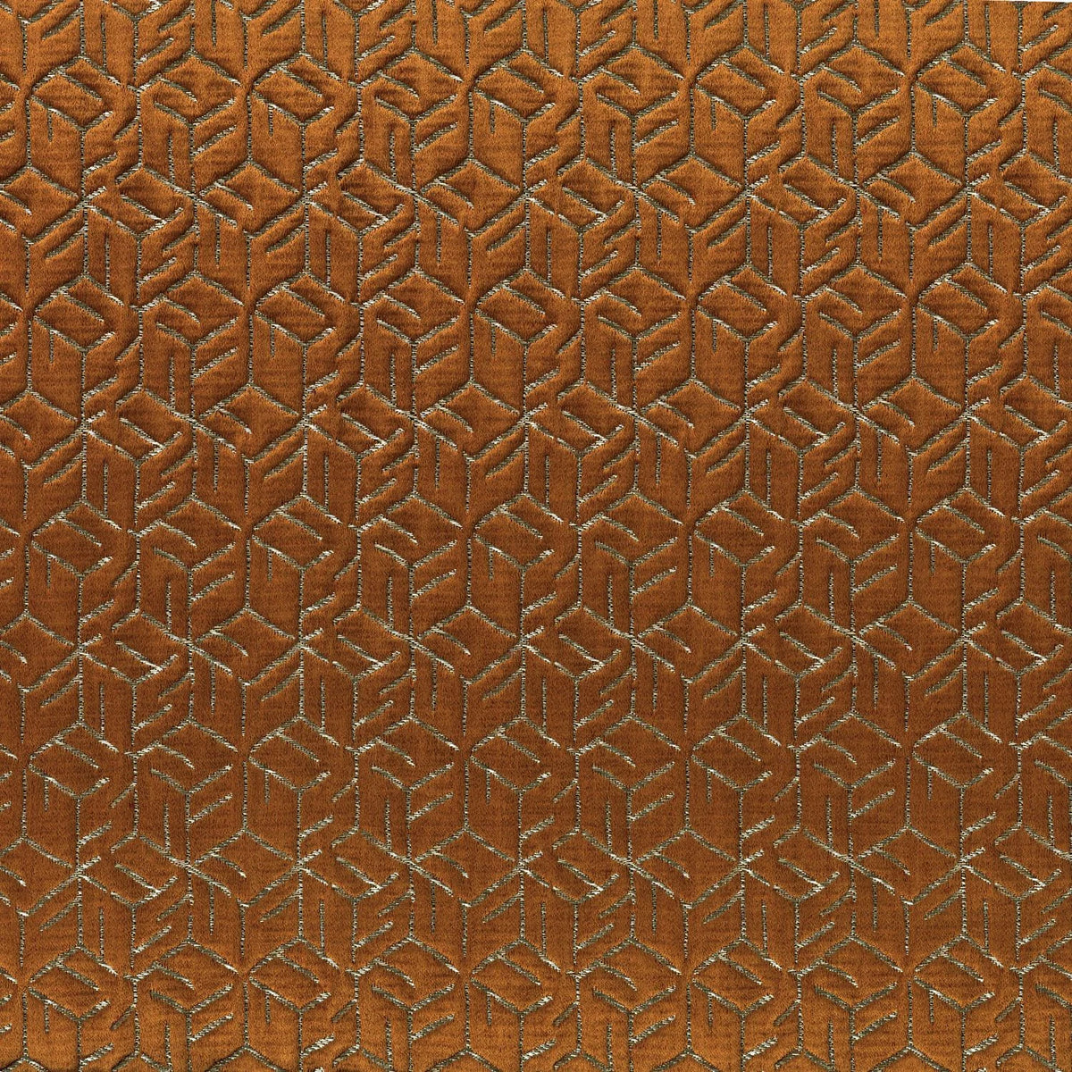 Casamance Mobel fabric — Terre De Sienne