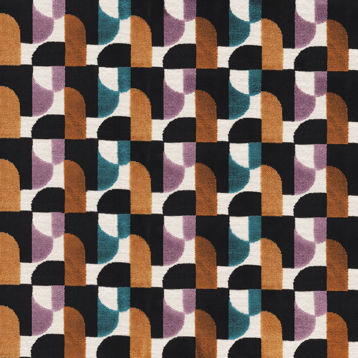 Casamance Marcel fabric — Topaze Violet