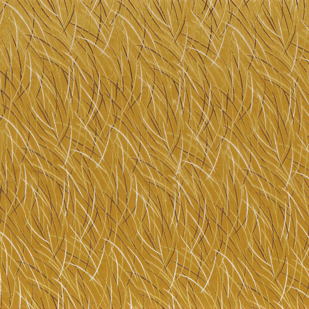 Casamance Euphorbe fabric — Moutarde