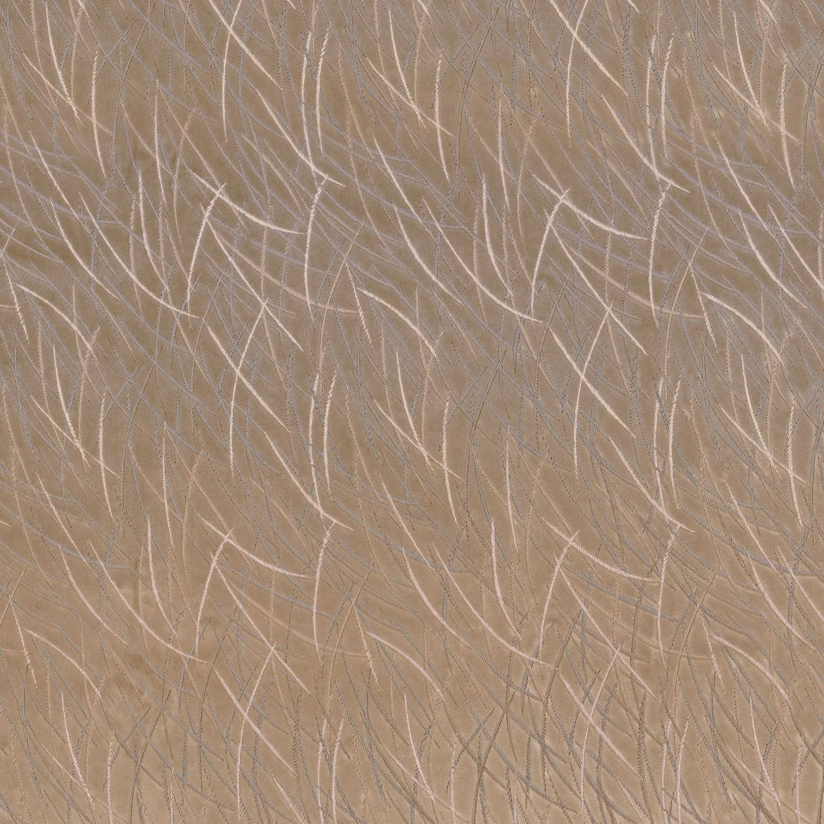 Casamance Euphorbe fabric — Marron Glace