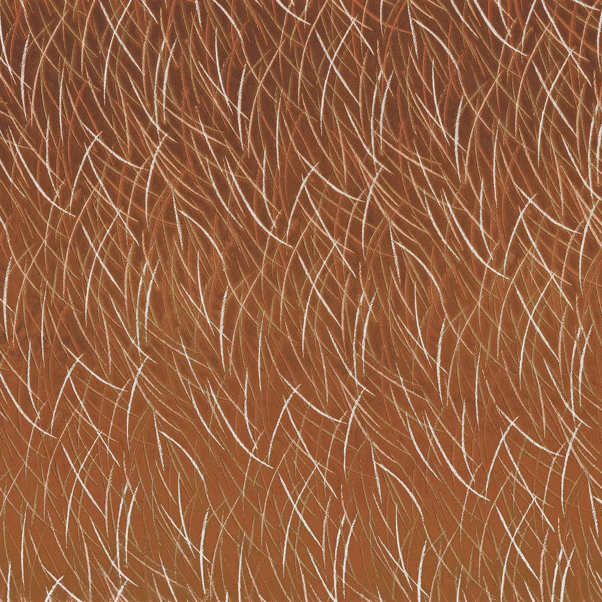 Casamance Euphorbe fabric — Terracotta