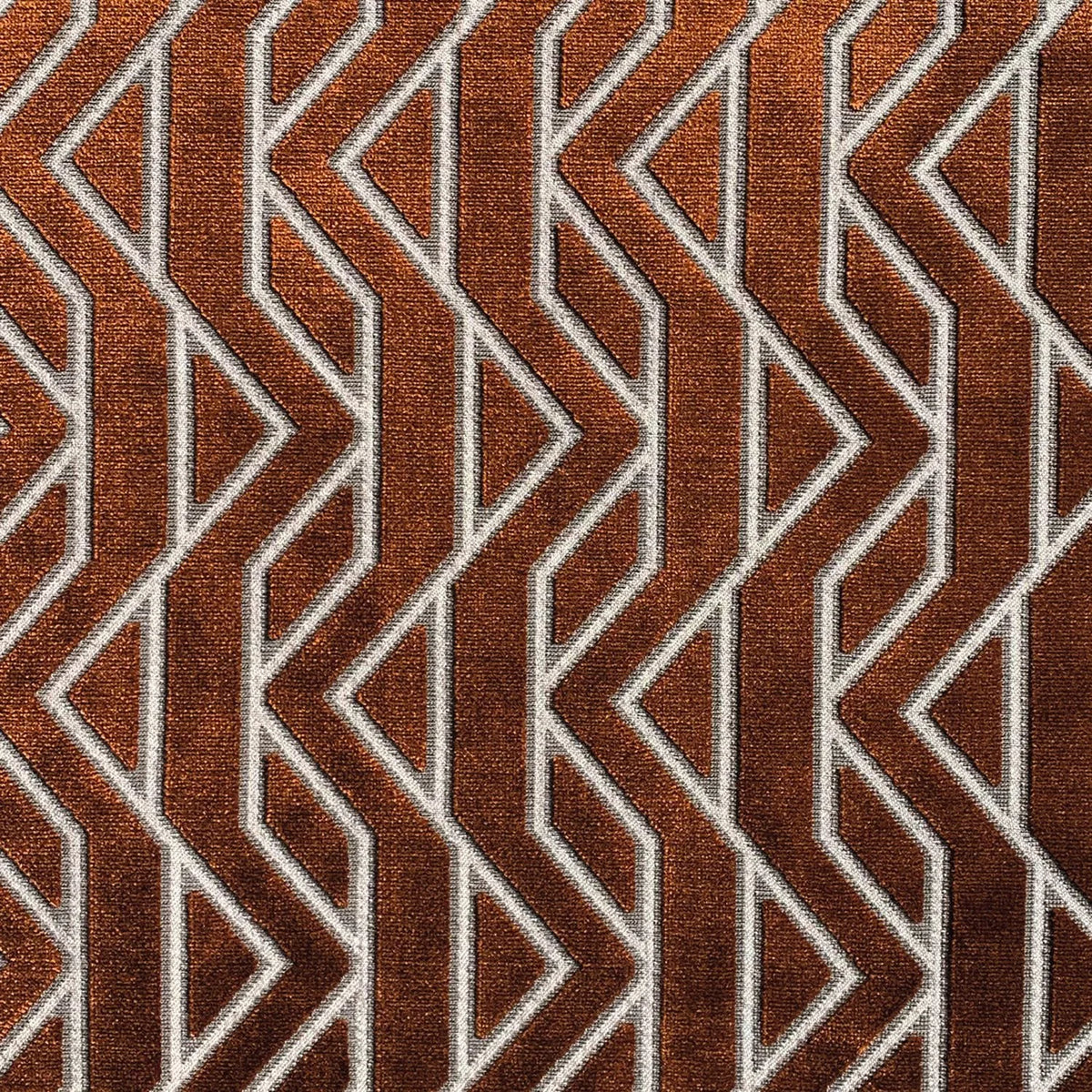Casamance Parioli fabric — Roux
