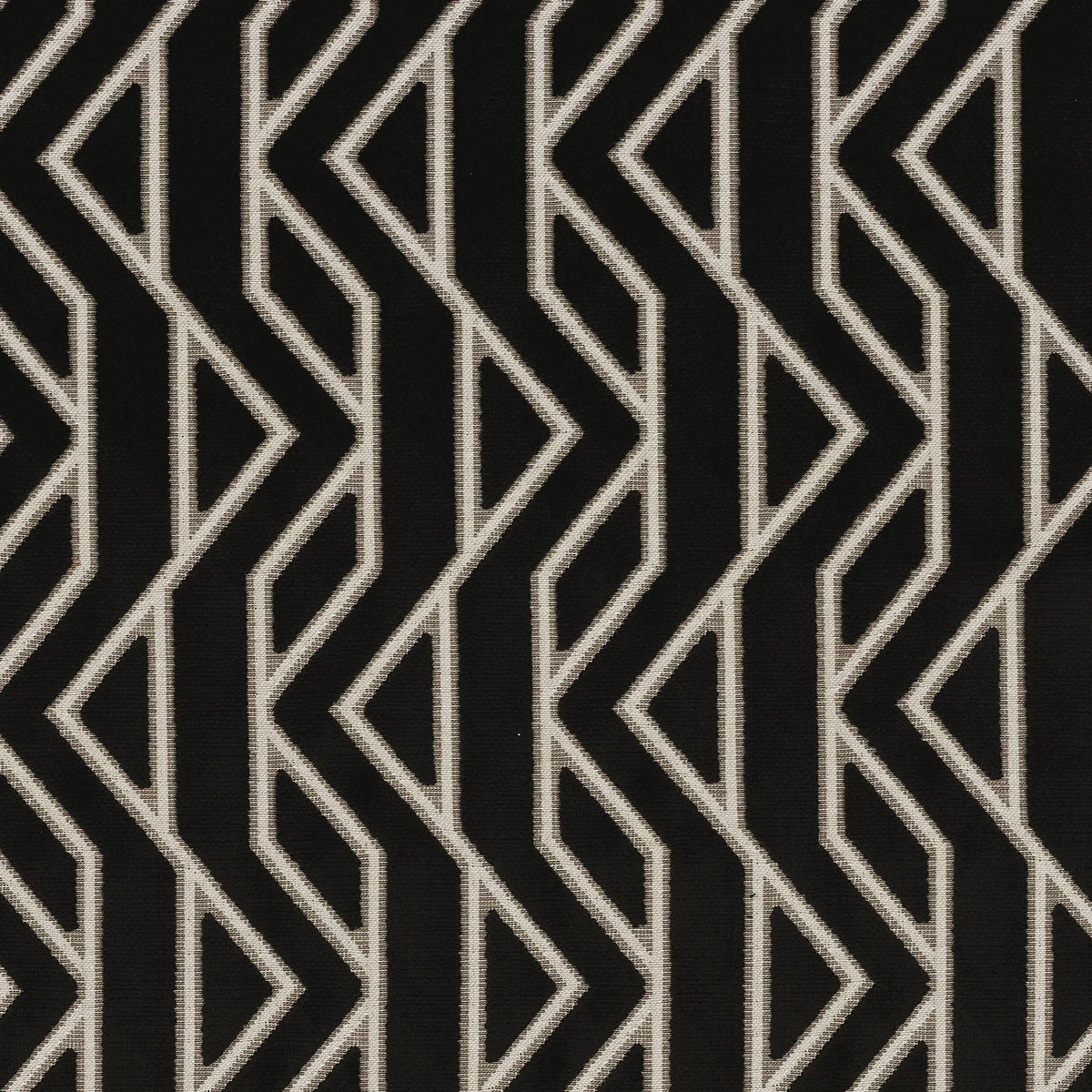 Casamance Parioli fabric — Noir De Lune