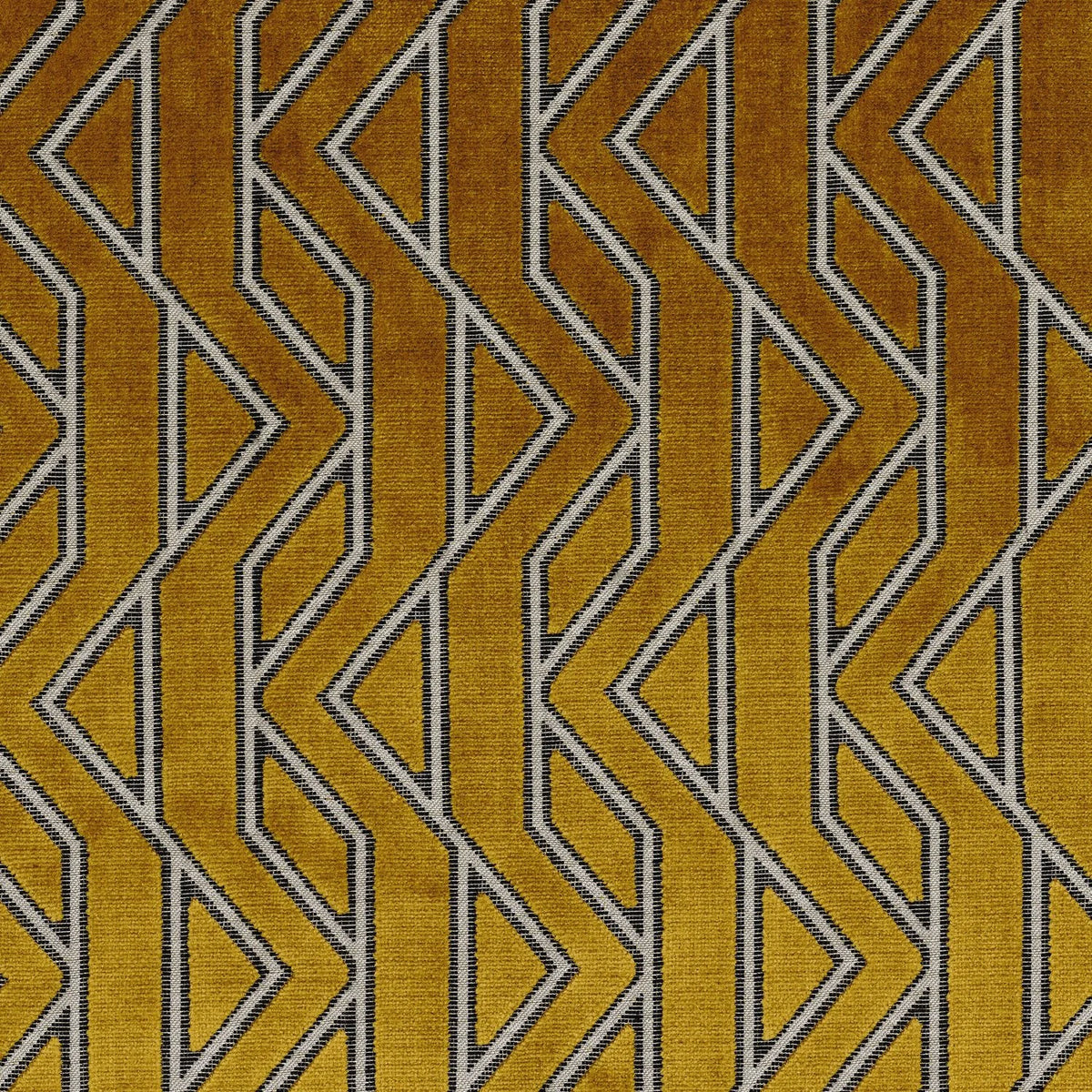 Casamance Parioli fabric — Moutarde