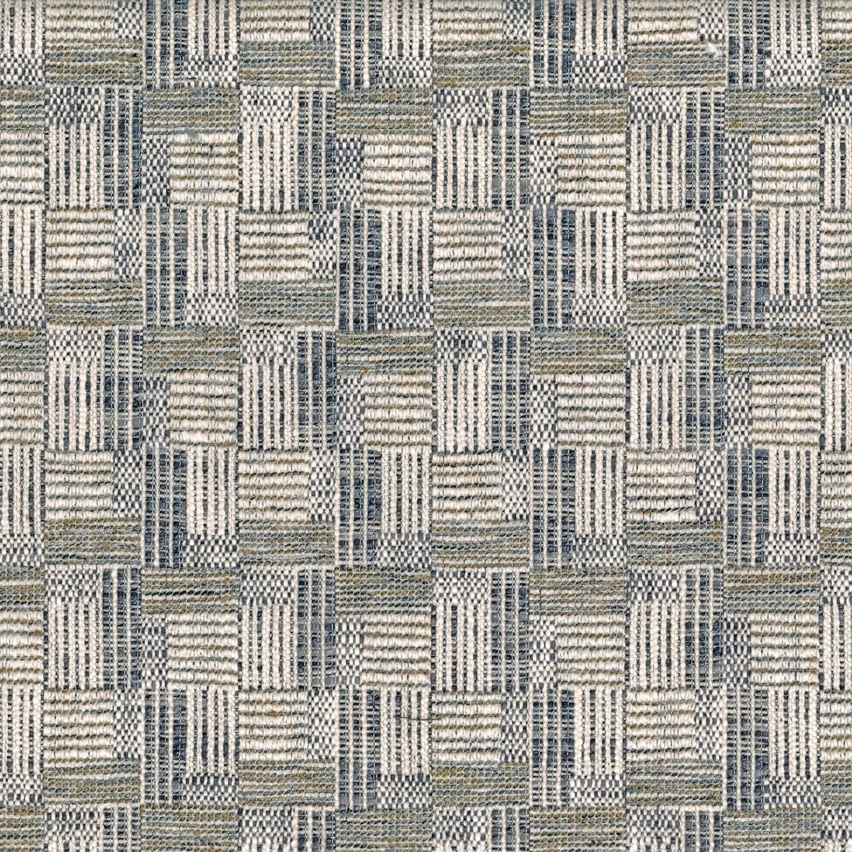Casamance Dena fabric — Carbone