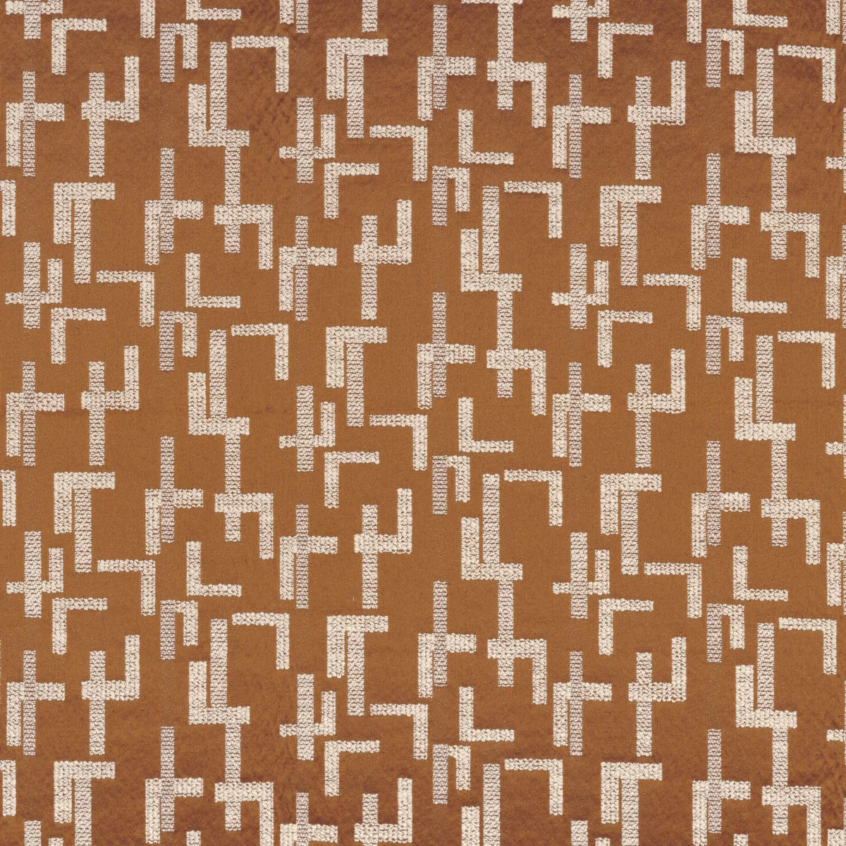Casamance Dalles fabric — Ambre