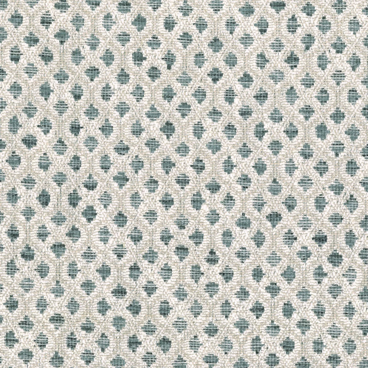 Casamance Halona fabric — Bleu Baltique