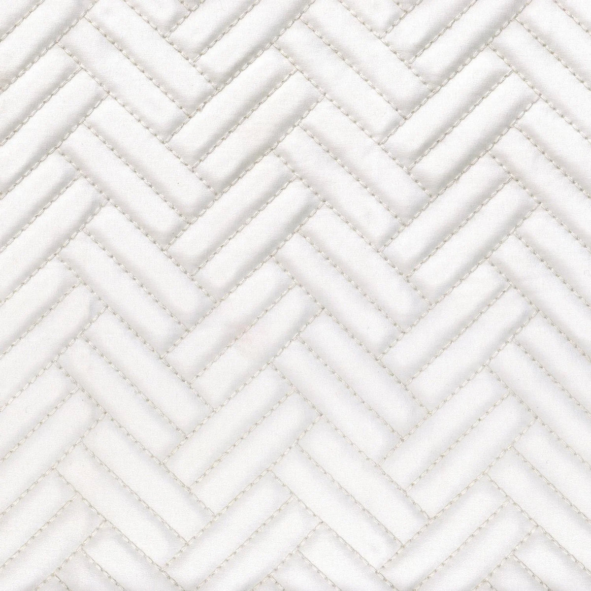 Casamance Trust fabric — Blanc Petale