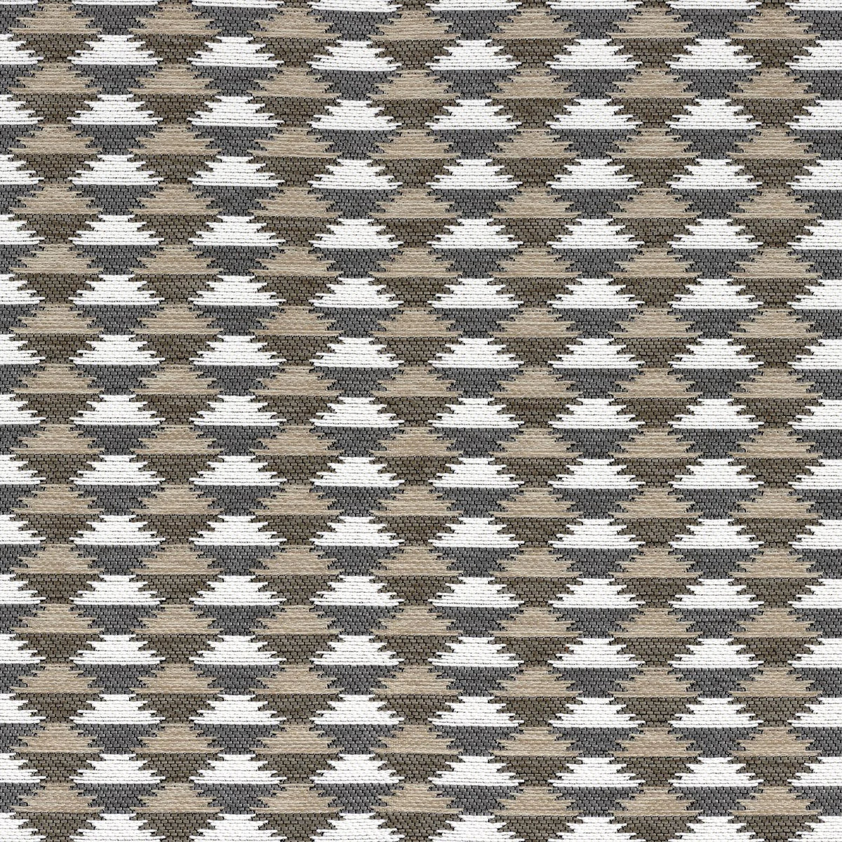 Casamance Moki fabric — Taupe Sable