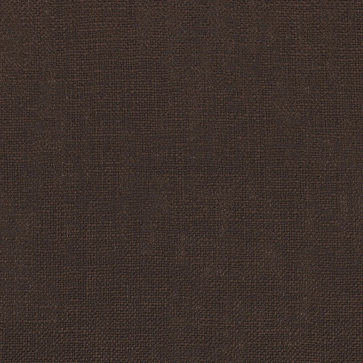 Casamance Livingstone fabric — Brun Chocolat