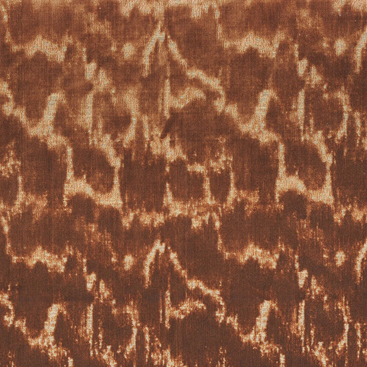 Casamance River fabric — Orange Brulee