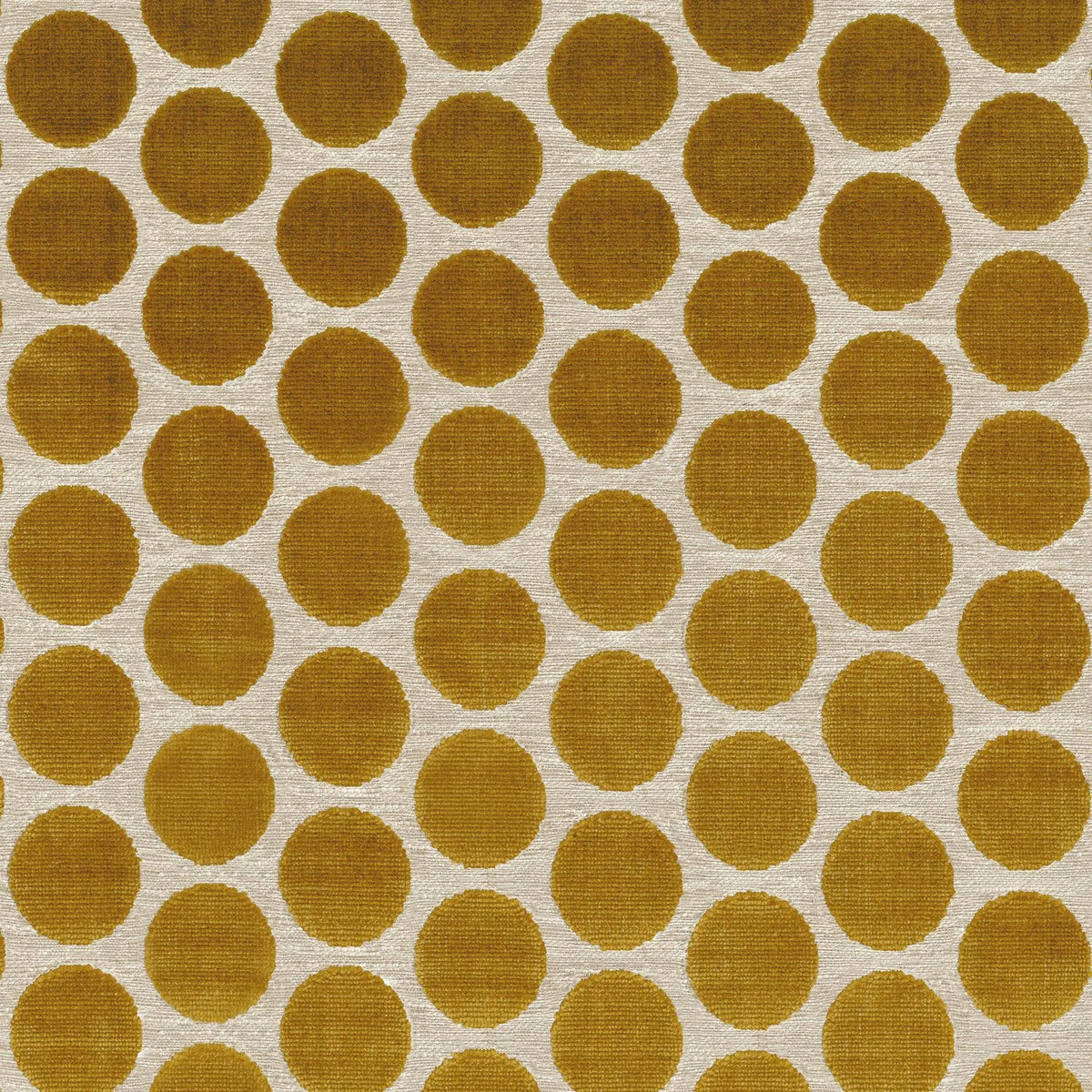 Casamance Fifties fabric — Ocre