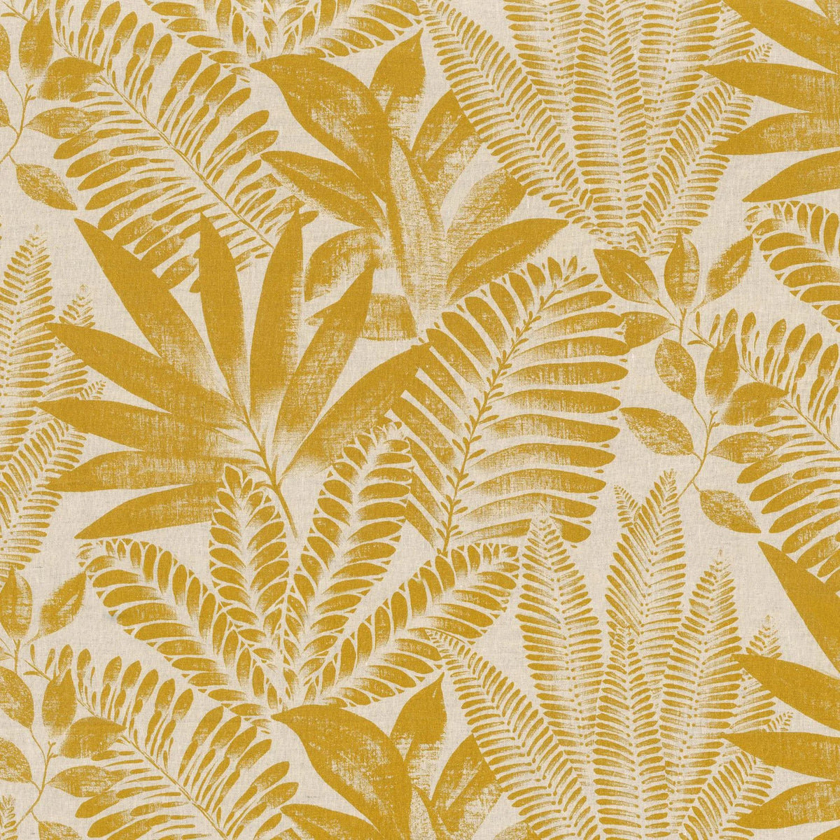 Casamance Kristen Color fabric — Ocre
