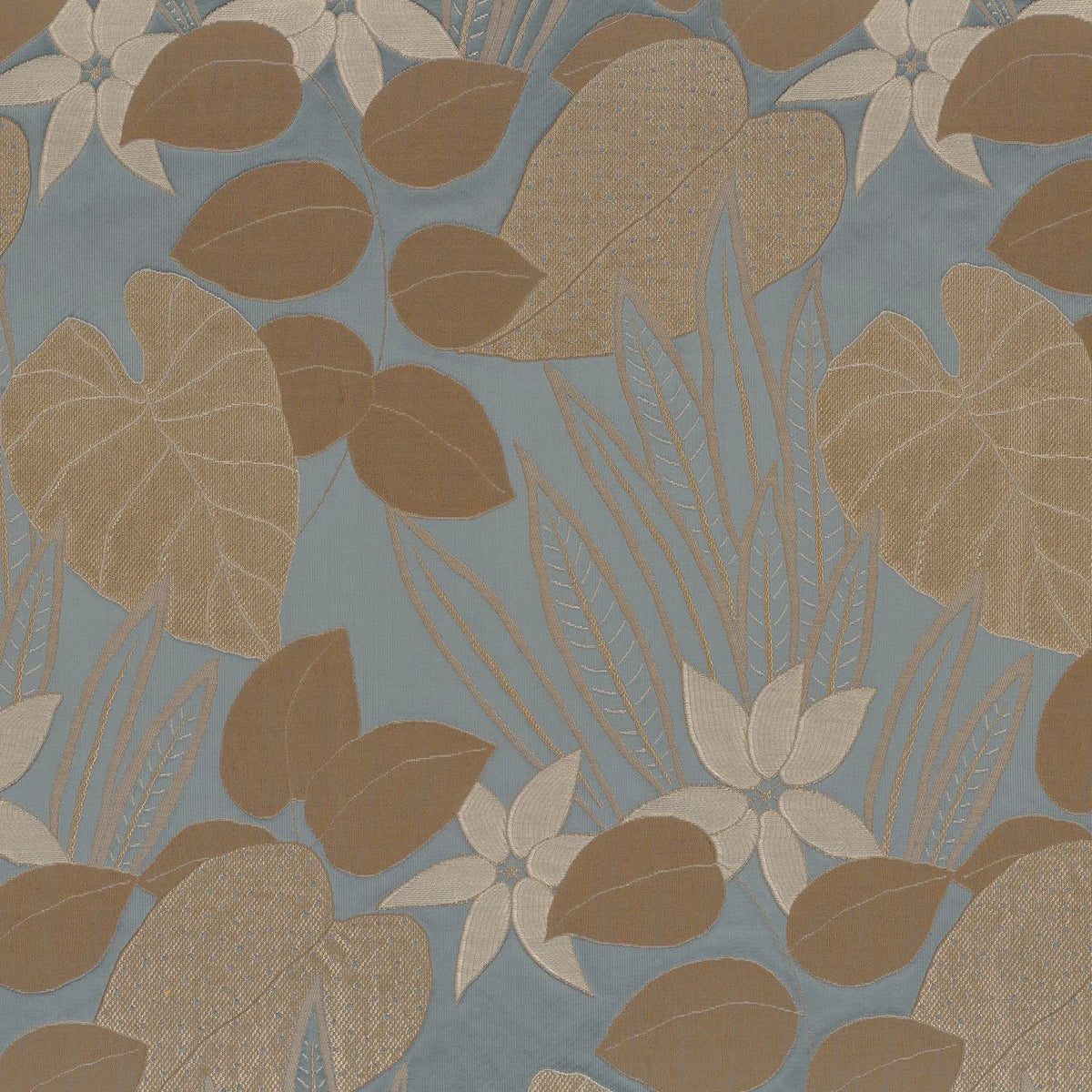 Casamance Ukiyo fabric — Glacier