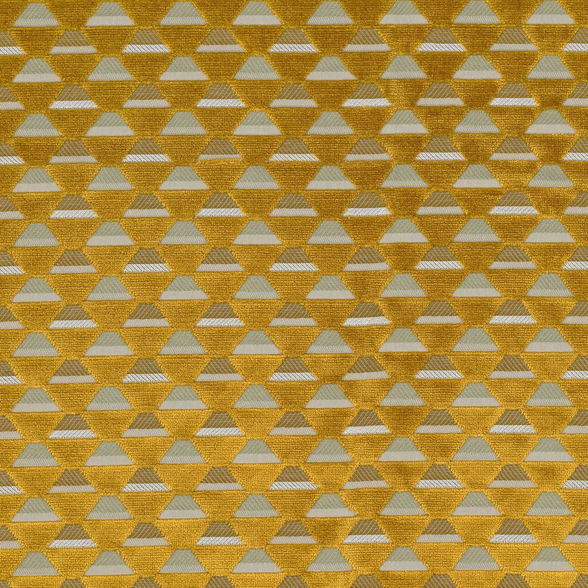 Casamance Uroko fabric — Moutarde