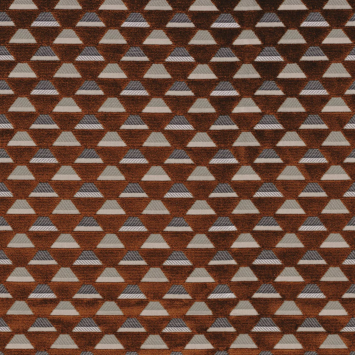 Casamance Uroko fabric — Roux
