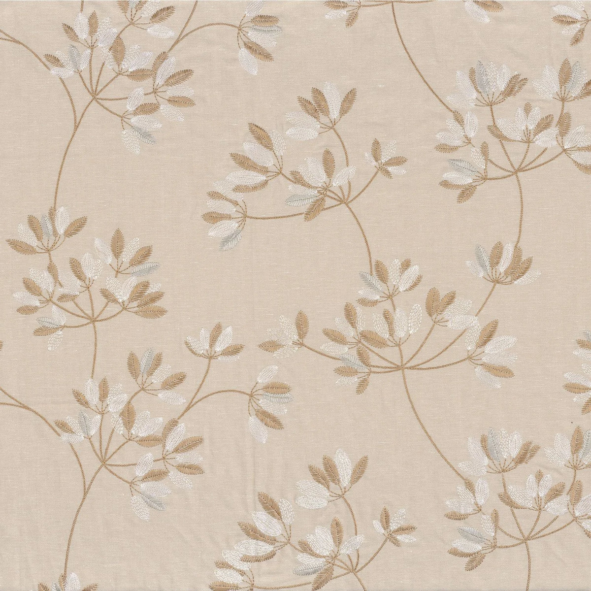 Casamance Nandina fabric — Nacre