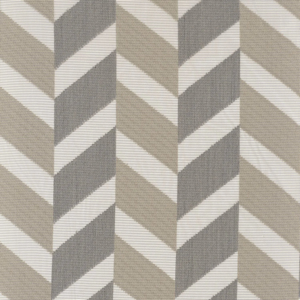 Casamance Anaphore fabric — Marron Glace / Taupe