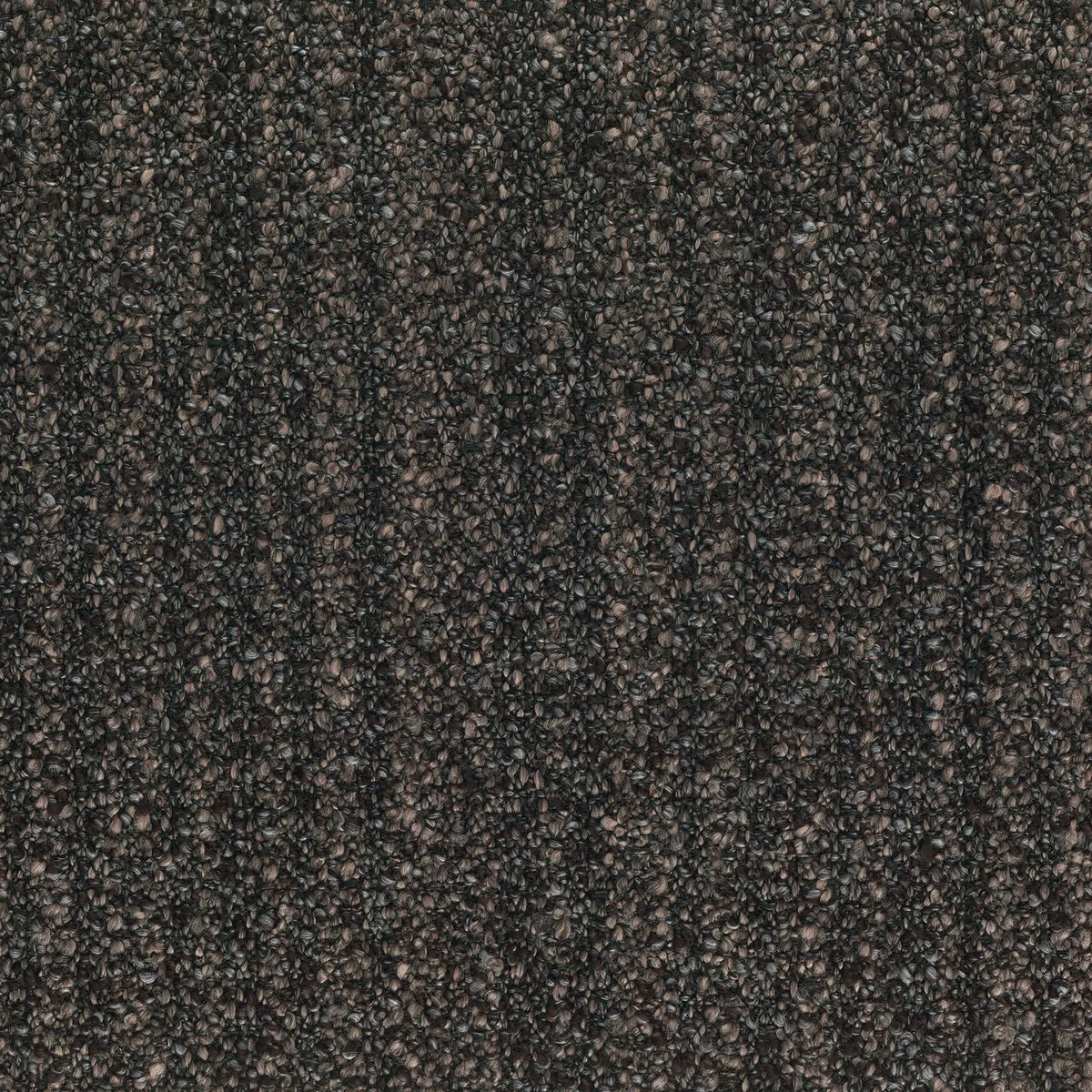 Casamance Ithaque fabric — Noir/Brun