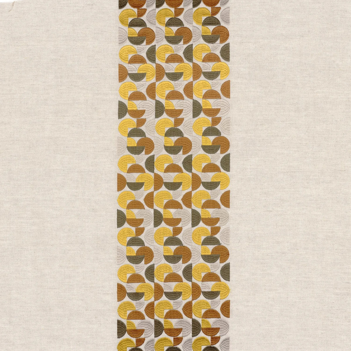 Casamance Balanchine fabric — Kaki / Fauve