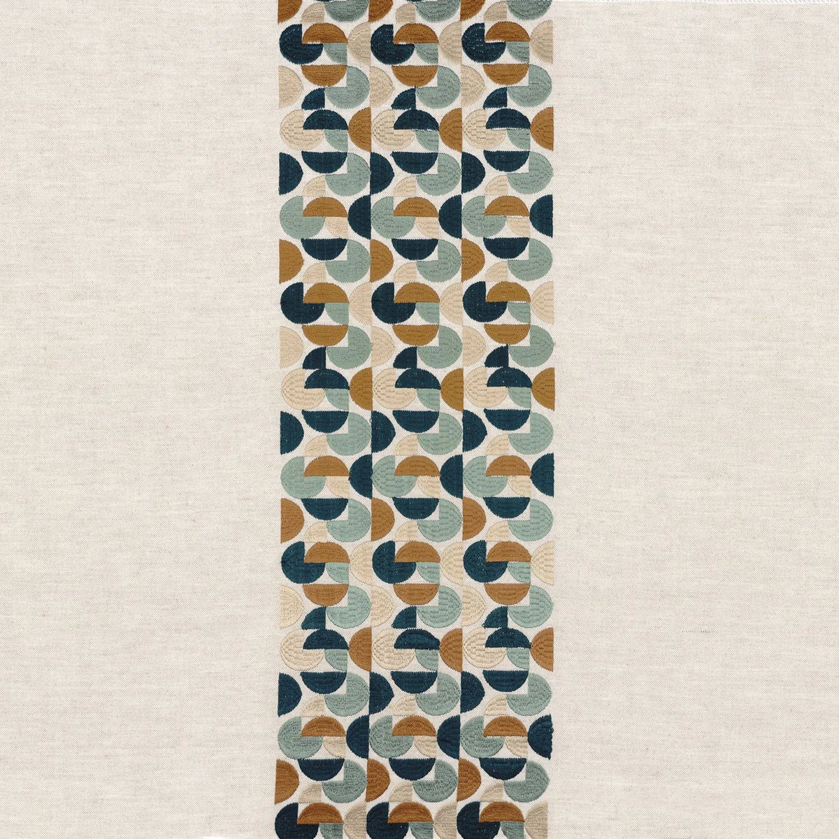 Casamance Balanchine fabric — Orage / Céladon