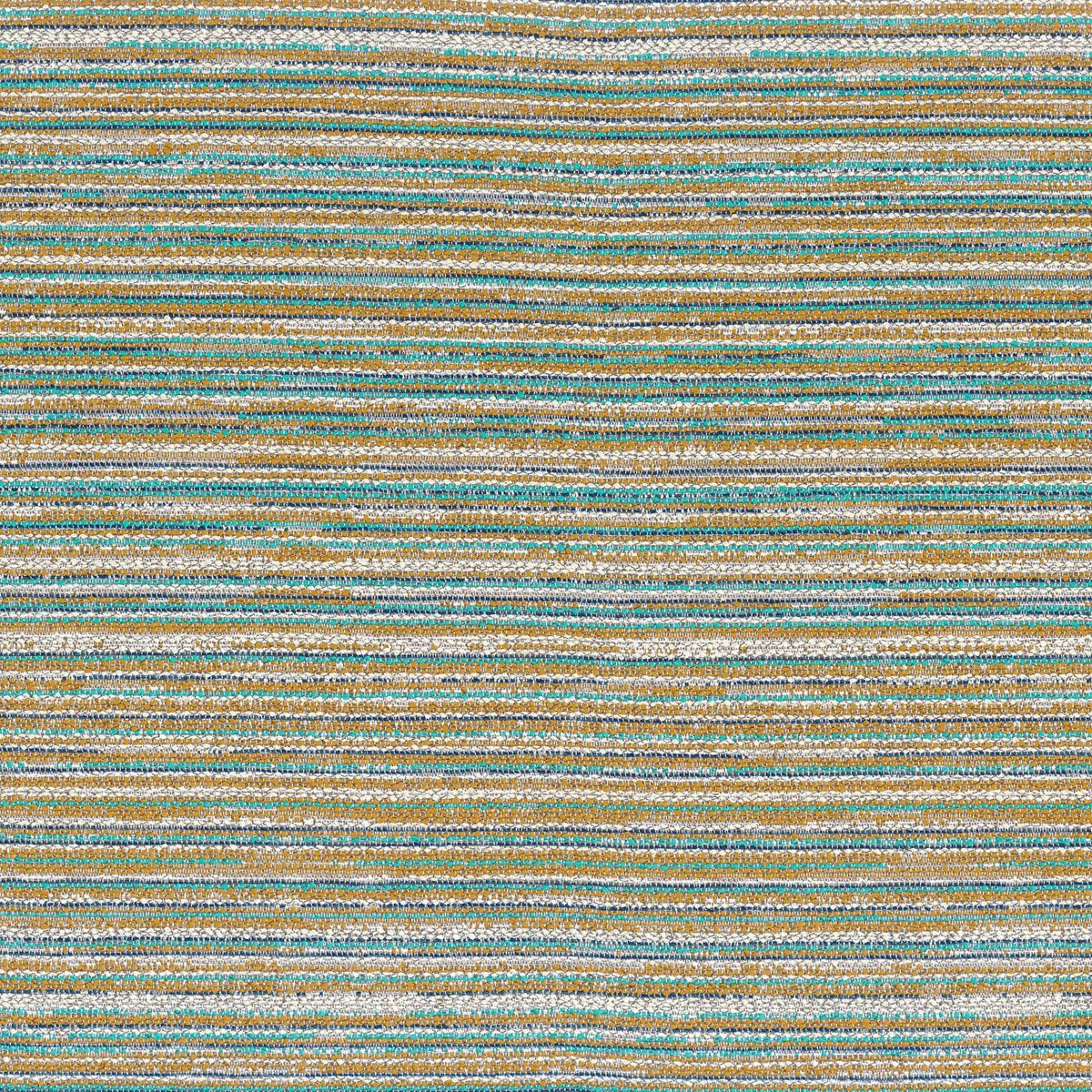 Casamance Hopi fabric — Ocre Turquoise