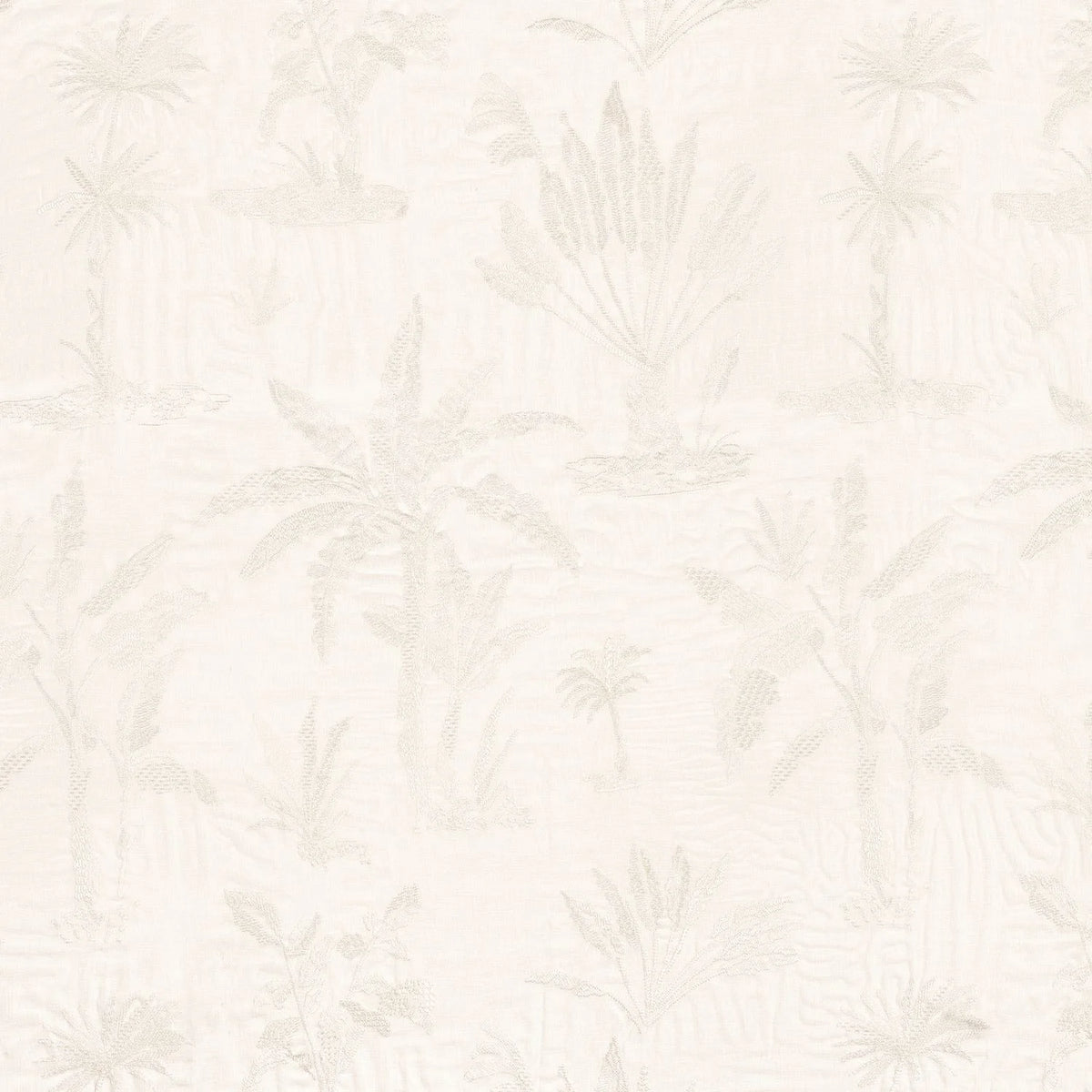 Casamance Ripa fabric — Blanc