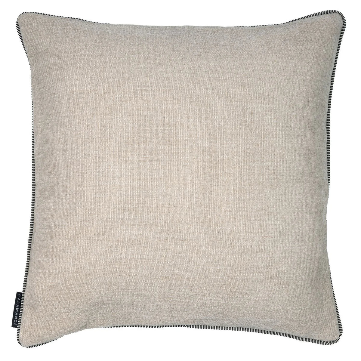 Casamance Rodeo cushion cover — Beige Fonce