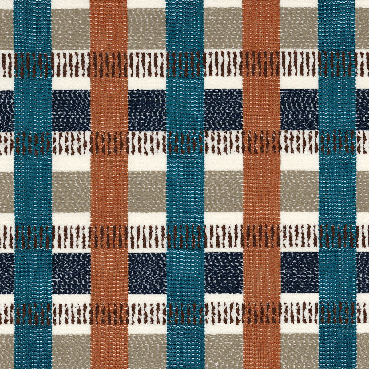 Casamance Santana fabric — Multico Bleu