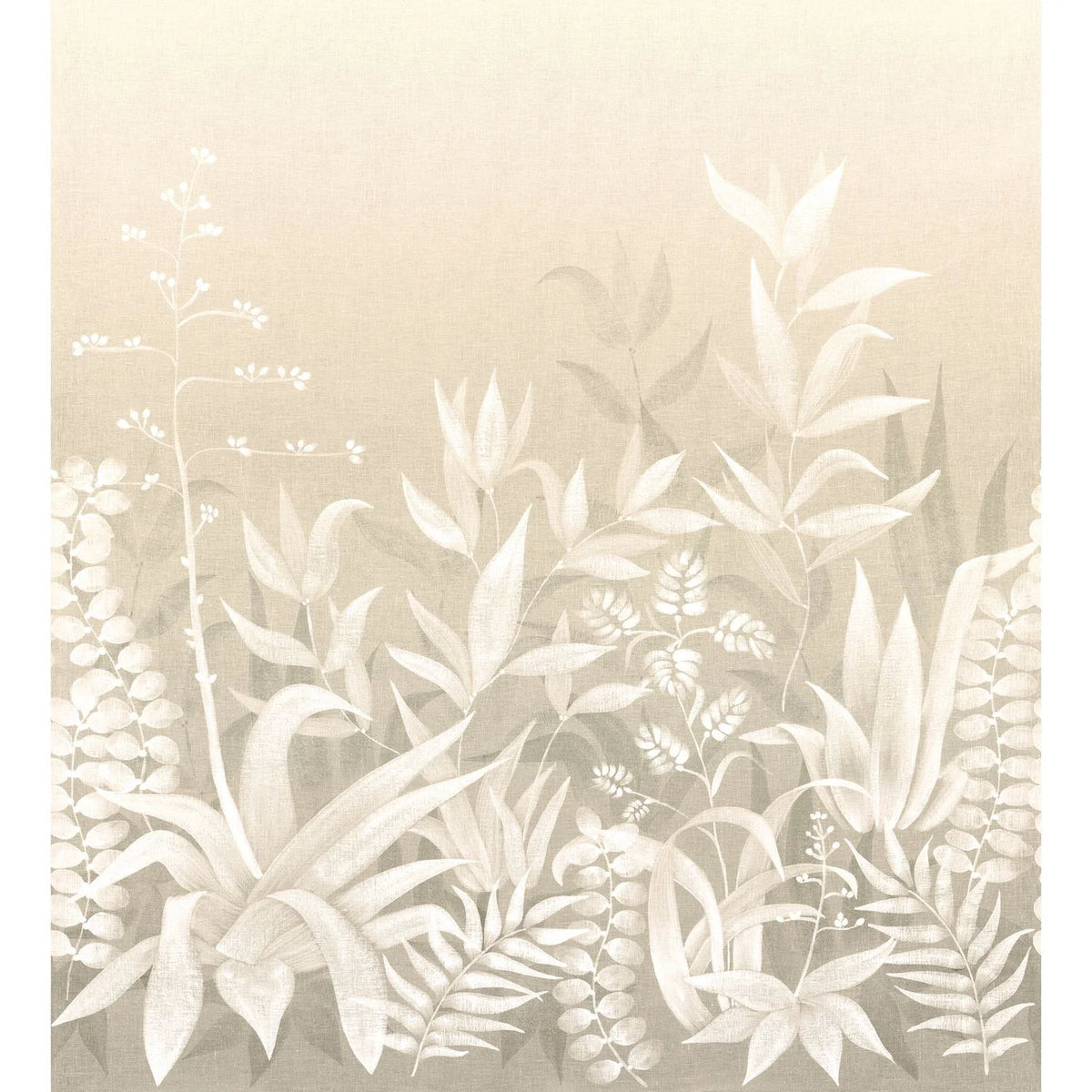 Casamance Saona wallpanel — Sable/Blanc