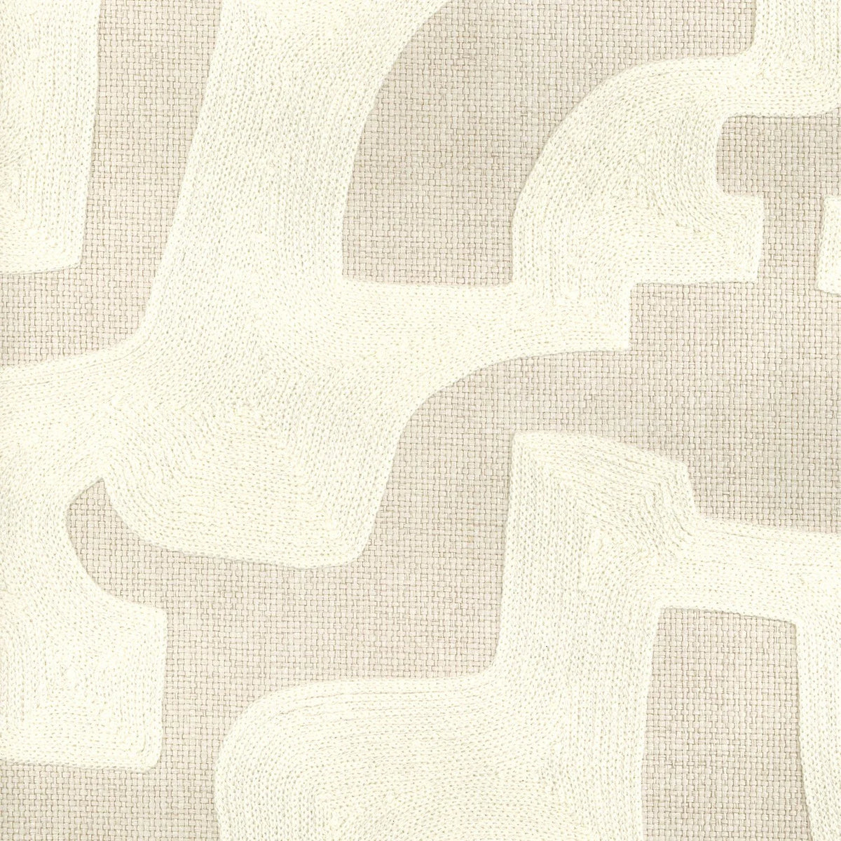 Casamance Sonate wallcovering — Ivoire Grège