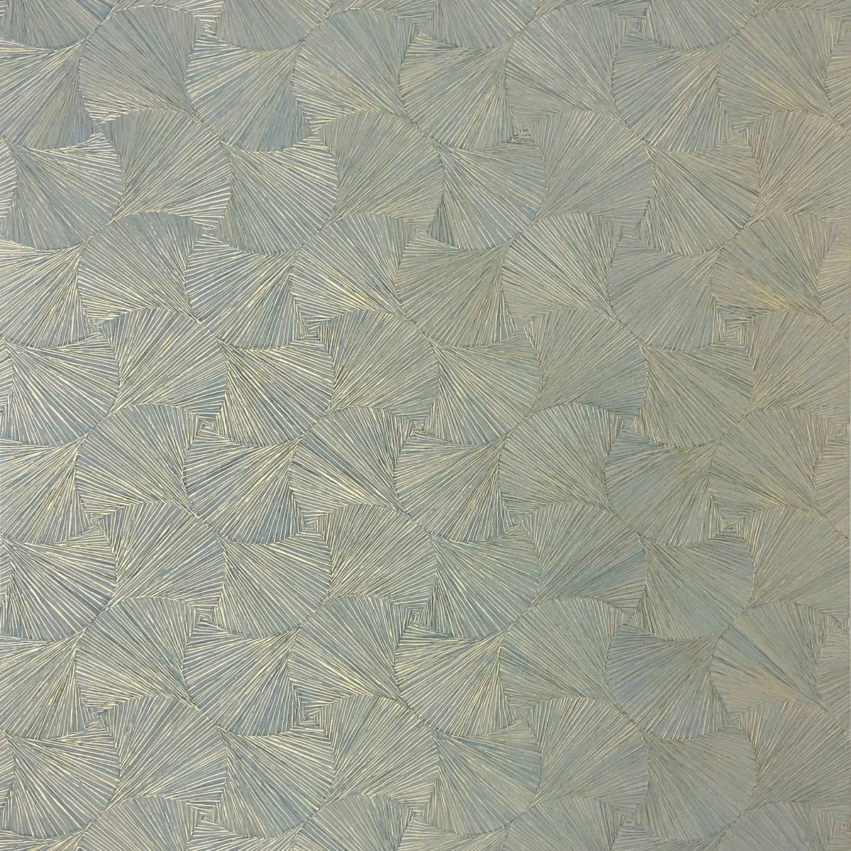 Casamance Songket wallpaper — Opaline/Doré