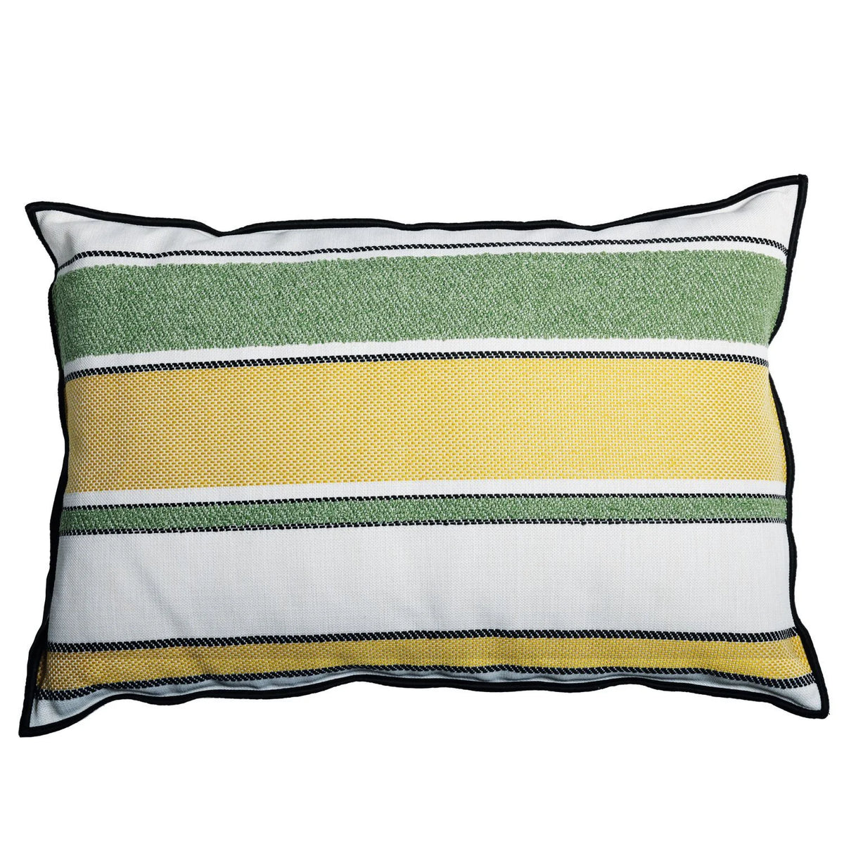 Casamance Sorrente cushion cover — Jaune Vert