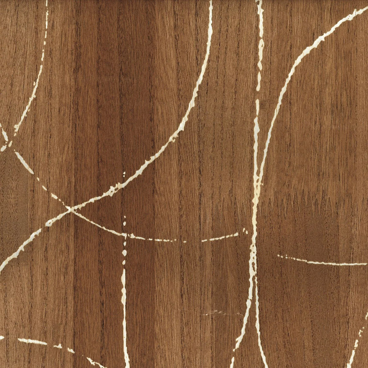 Casamance Splendeur wallcovering — Chêne Foncé Or