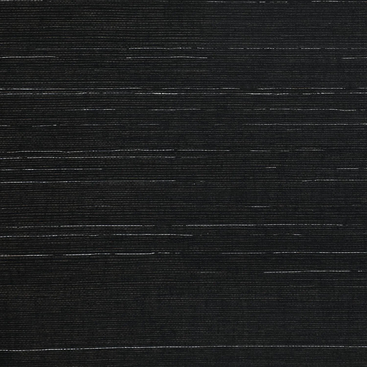 Casamance Striata wallcovering — Anthracite / Silver