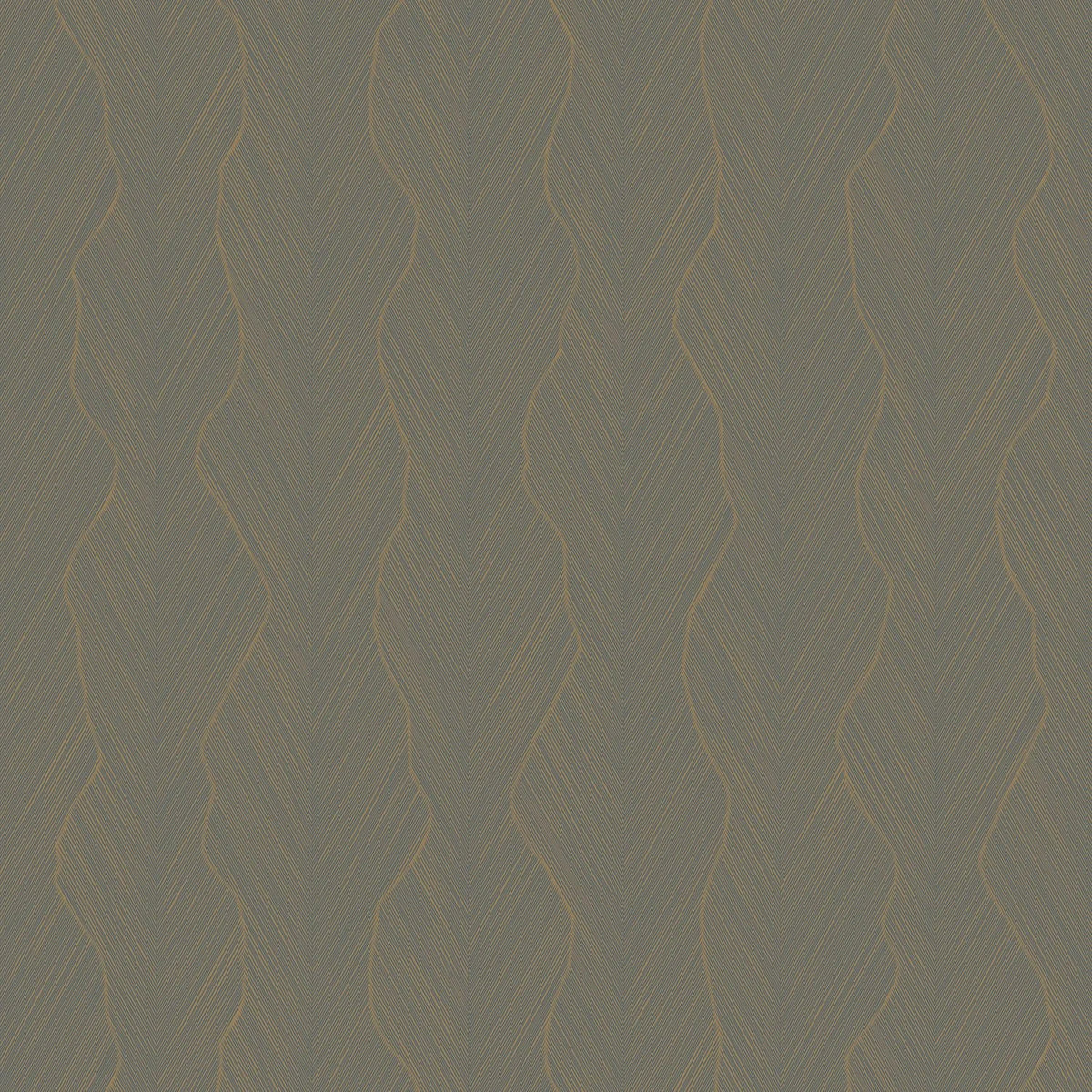 Casamance Strie wallpaper — Pierre Bleue/Doré